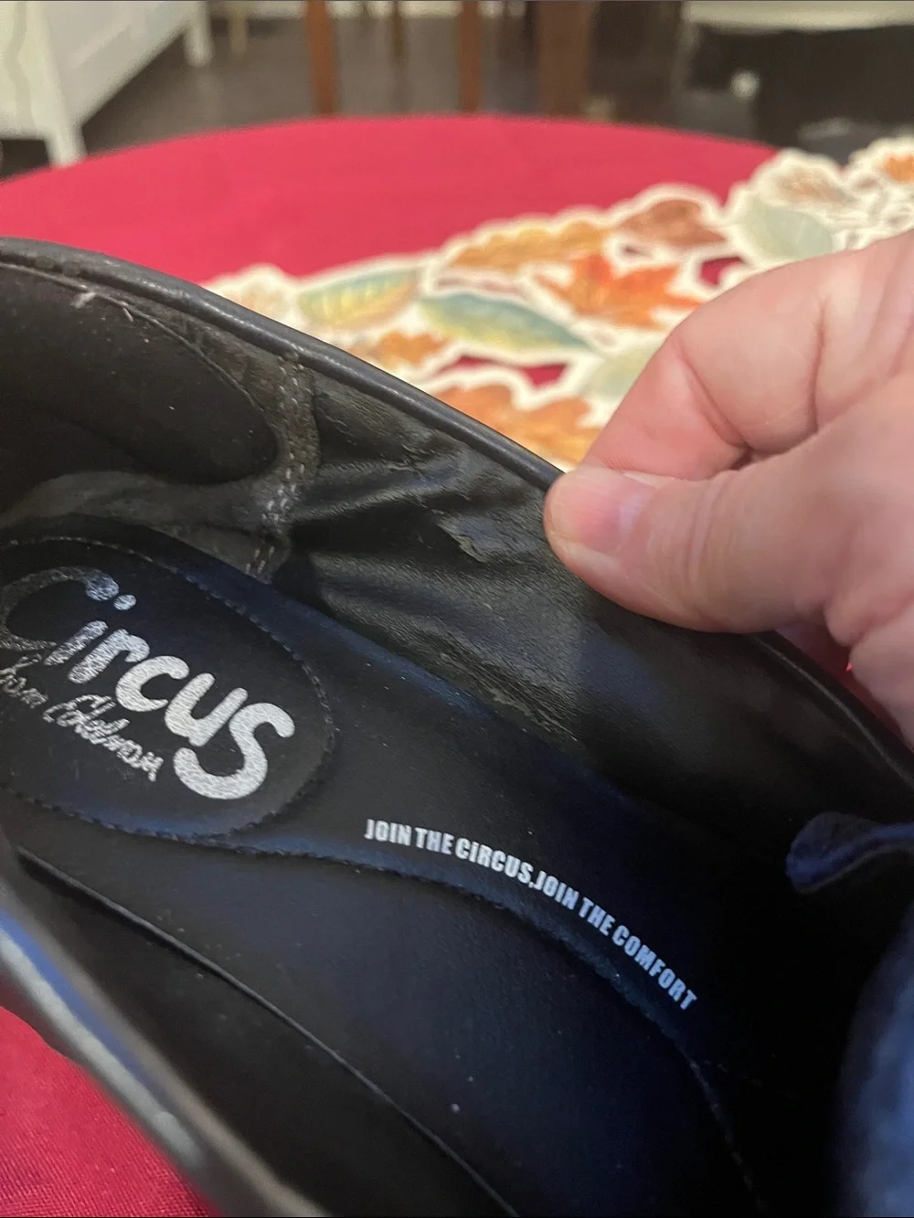 Circus by Sam Edelman vamp black strap